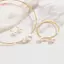 HFSHY Bộ Trang Sức Cổ Điển Cho Tiệc Cưới, Ngọc Trai và Kim Cương Giả, quà tặng sang trọng