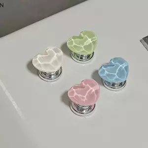 NS 2 Miếng Hình Trái Tim Nhà Vệ Sinh Ép Tình Yêu Vệ Sinh Báo Chí Nút Xe Tăng Báo Chí Nút Xe Tăng Bảo Vệ Móng Tay Trang Trí Phòng Tắm NS