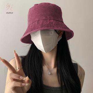 HNKMP Mũ Denim Phong Cách Hồng Kông Retrô - Chống Nắng Đa Năng, Thích Hợp Cho Câu Cá Và Đi Bộ Ngoài Trời