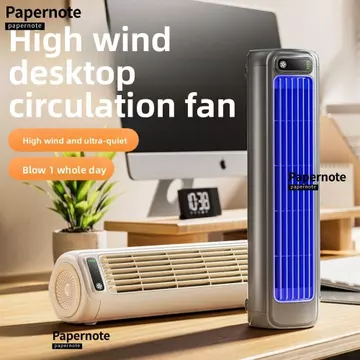 Quạt điều hòa PAPERNOTE, Máy điều hòa Mini tiết kiệm năng lượng 3 tốc độ, Quạt tháp sạc hoạt động yên tĩnh Làm mát