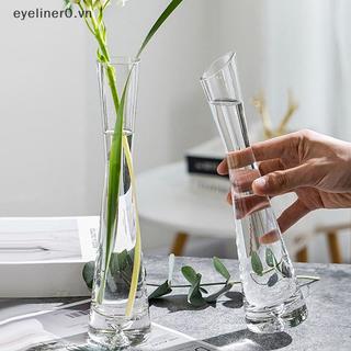 EY & HG Bình hoa thủy tinh trong suốt Bình nhỏ Thủy canh Hoa Terrarium Bàn phòng sang trọng Trang trí nhà Trang trí đám cưới.