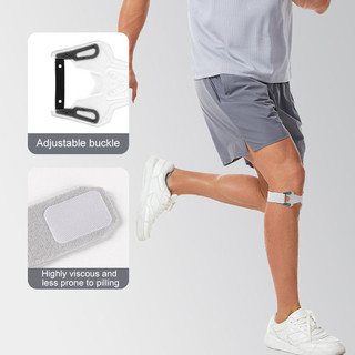 Dây đeo hỗ trợ gân bánh chè và nẹp đầu gối cho nam nữ, phù hợp chạy bộ, bóng rổ, tennis, cầu lông và đạp xe
