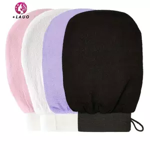 Springevenstar Scrub Găng Tay Tẩy Tế Bào Chết Ba Scrub Da Chết Găng Tay Massage Da Mặt Bền Nhiều Màu Cơ Thể Làm Sạch Sâu Khăn Cho Tắm Springevenstar