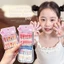 FAVORITEGOODS Nhãn dán móng tay dài, Phim hoạt hình có thể tháo rời Trẻ em Đeo móng tay, Đầu móng tay trái tim tình yêu anh đào dễ thương dành cho bé gái Học sinh