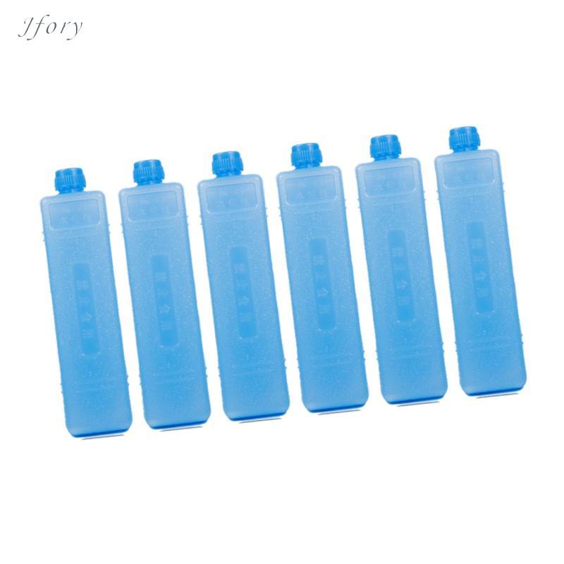 JFORY 6x Khối Đá Làm Mát Lâu, Đông Lạnh Giữ Nhiệt Lâu - Perfect cho Cắm Trại và Đi Biển