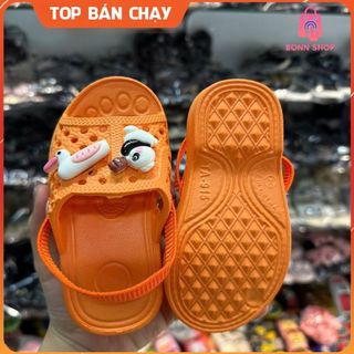 DÉP TỔ ONG XỐP CHO BÉ TẬP ĐI _ DẺP CHUN SIÊU NHẸ TẬP ĐI CÓ QUAI DÀNH CHO BÉ CHÂN 9-16CM BONNSHOP