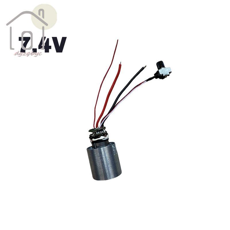 Động cơ không chổi than 29mm Tốc độ cao Jetfan Ống dẫn quạt gió Máy thổi khí Turbo cho máy hút bụi khí nén 130000 RPM 7.4V