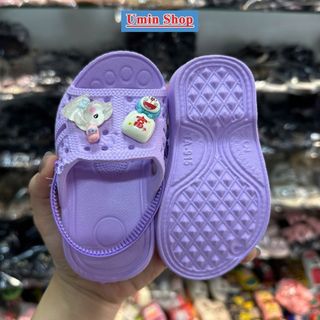 Dép Tổ Ong Có Quai Cho Bé Dưới 3 Tuổi _ Lê Chun Dành Cho Bé Tập Đi Siêu Nhẹ Siêu Êm chân 9-16cm UMINSHOP