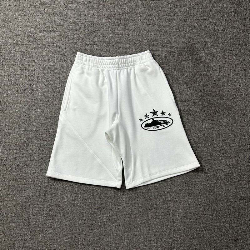 Corteiz Đảo Quỷ Năm Cánh In Hình Ngôi Sao Mỹ Phố Cao Cấp Rời Nam Nữ Quần Short Thường Ngày Năm Điểm Quần Mùa Hè Hợp Thời Trang