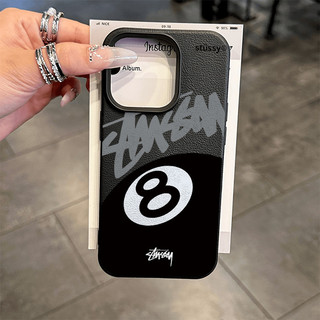 DànhCho IPhone 17 16 15 14 13 12 11 ProMax XR XS Max 7 8 Plus Kích thước đơn giản 8 Ball Case