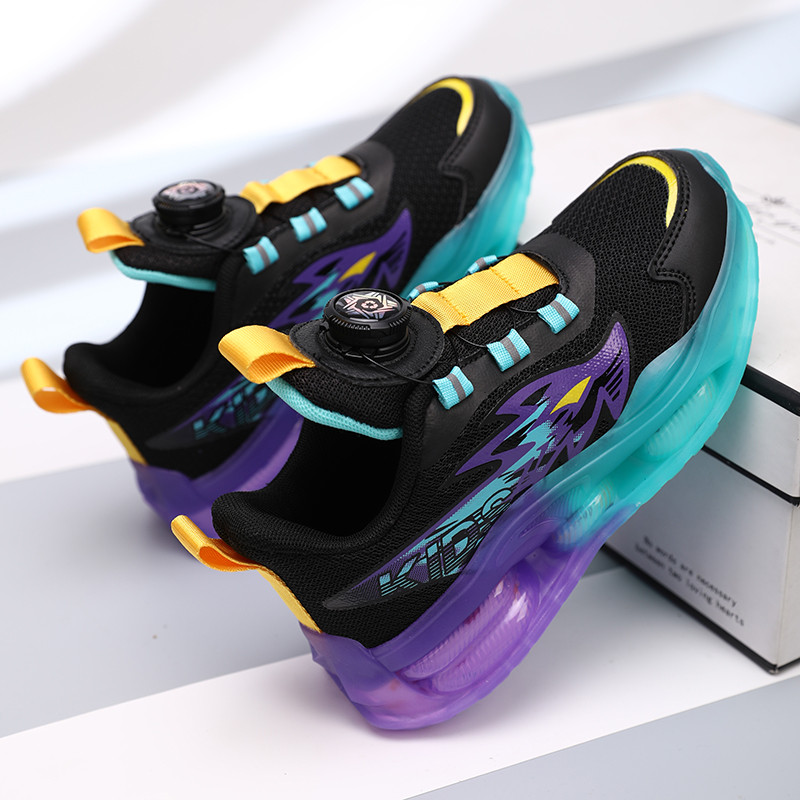Trẻ Em Giày Bóng Rổ Bé Trai Giày Thể Thao Tennis Thường Ngày Trường Học Trẻ Em Chạy Bộ Giày Sneaker Đi Bộ Cho Bé Gái