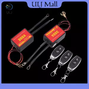 Công tắc ngắt kết nối pin từ xa thông minh cho ô tô ULJ 12V 300A Công tắc ngắt rơle đồng nguyên chất cho ô tô / SUV cách ly W / Công tắc pin không dây.