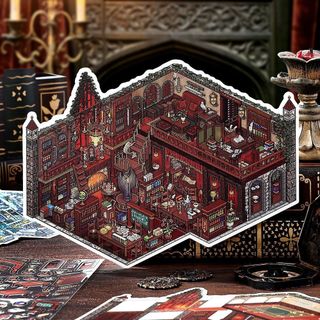 Infeel.Me2.5D Kích Thước Lớn Cảnh Quan Miếng Dán My Hut 203-Bomb Notebook Thu Nhỏ Cảnh Cắt