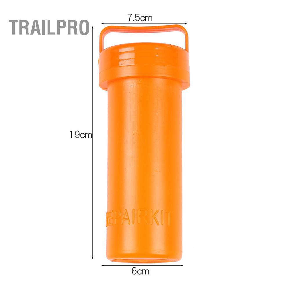TrailPro Bộ dụng cụ sửa chữa SUP với miếng vá PVC và keo dán cho đồ bơm hơi Cờ lê ván chèo đứng di động Cờ lê Thuyền Kayak bơm hơi Ván lướt sóng