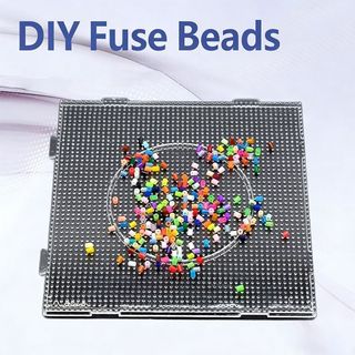 Bảng đậu FURNIGO 2.6mm, DIY Make Puzzle Handmade Crafts Decor Perler Beads Mẫu, Công cụ hạt Hama chất lượng cao sáng tạo Đồ chơi trẻ em DIY chịu nhiệt