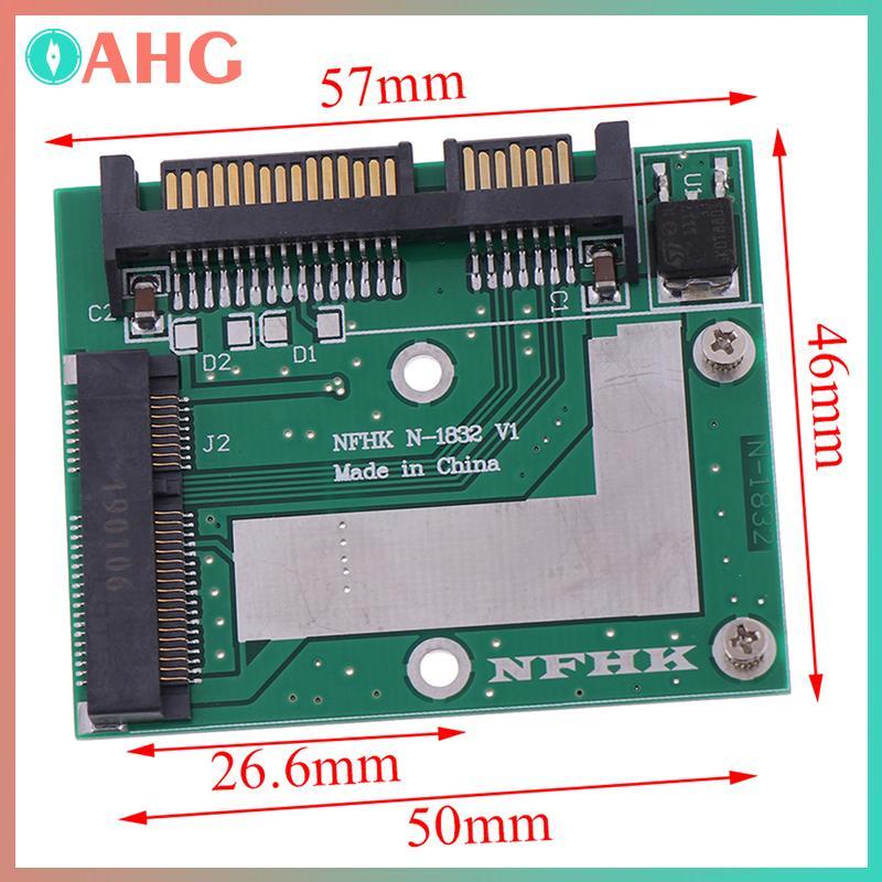 THÊM MSATA SSD sang 2.5 '' SATA 6.0gps chuyển đổi thẻ mô-đun bảng mini pcie ssd BSS