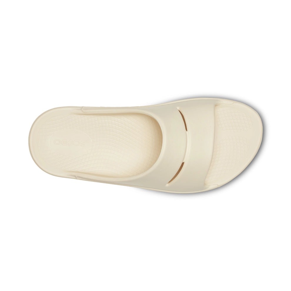 Dép phục hồi sức khoẻ chính hãng OOFOS - Dép Unisex Healthy - Kem - Beige