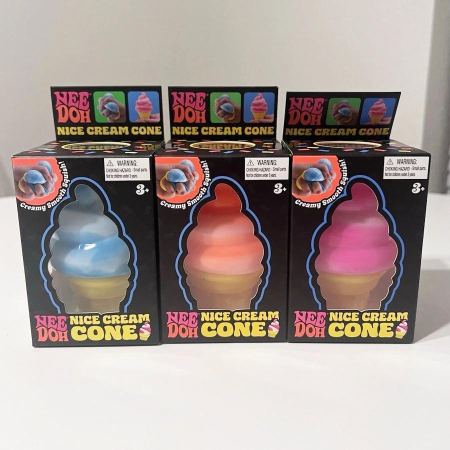 NeeDoh Kem Đẹp Nón Bóp Đồ Chơi Kem Cảm Giác Squishy Fidget Antistress Đồ Chơi Quà Tặng Sinh Nhật