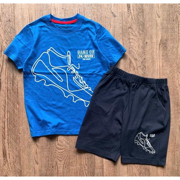 Bộ Cộc Cotton Bé Trai The Skite Boys Vải cotton co giãn 4 chiều thấm hút mồ hôi cho bé từ 22-50kg