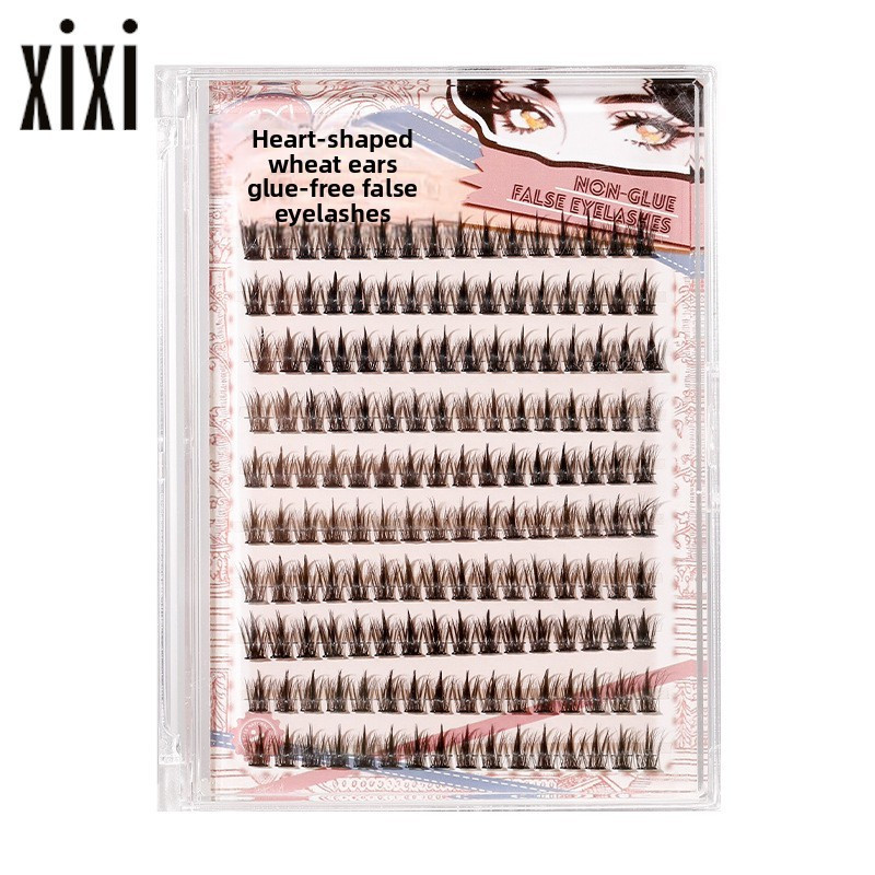 XIXI JM29 Mi Dưới Tự Nhiên Dạng Tia, Mi Giả Không Keo, Dễ Dán Trang Điểm Mắt