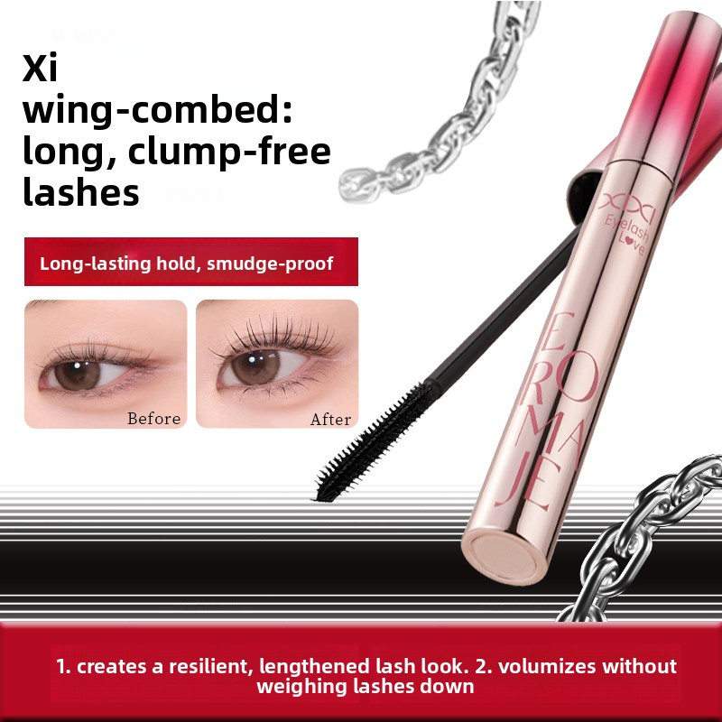 XIXI D917 Mascara Làm Cong Dài Mi, Chống Nước Lâu Trôi, Tơi Mi Không Vón Cục, Chuốt Mi Nhẹ Mắt, Curl Fix Mascara