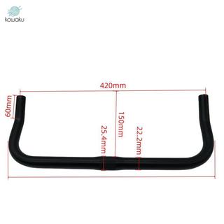 Xe đạp đường trường nhôm bullhorn với tay lái và thanh bánh răng - Phụ kiện hoàn hảo cho xe đạp leo núi và đua