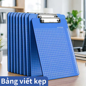 Bìa nhựa cho học sinh, văn phòng, dùng chung cho bài kiểm tra, tài liệu, viết, bền, bảng trưng bày
