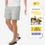 Quần short nam YODY quần đùi chất đũi thoải mái, thoáng mát, cạp chun co giãn MCJT25S032