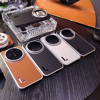 Ốp điện thoại từ tính Xiaomi 17UTLRA Vỏ chụp ảnh sạc không dây Dấu rỗng Thích ứng với tay cầm chính hãng Vỏ da trơn Hàn Quốc