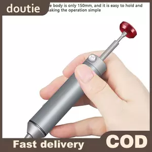 Doutie 1 Hợp Kim Nhôm Mạnh Mẽ Desoldering Pump Pier Hút Thiếc Hàn Bút Loại Bỏ Chân Không Hàn Sắt Hàn Dụng Cụ Sửa Chữa Hàn VN