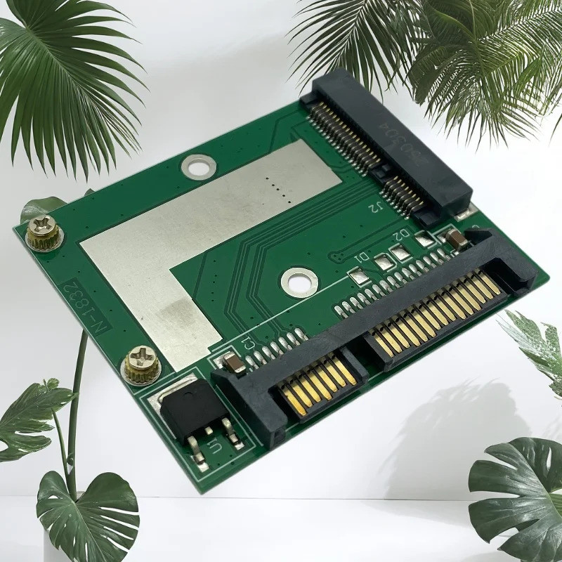 Bộ chuyển đổi SSD mSATA MSATA SSD sang 2,5 '' Thẻ mở rộng SATA Riser Bộ ...