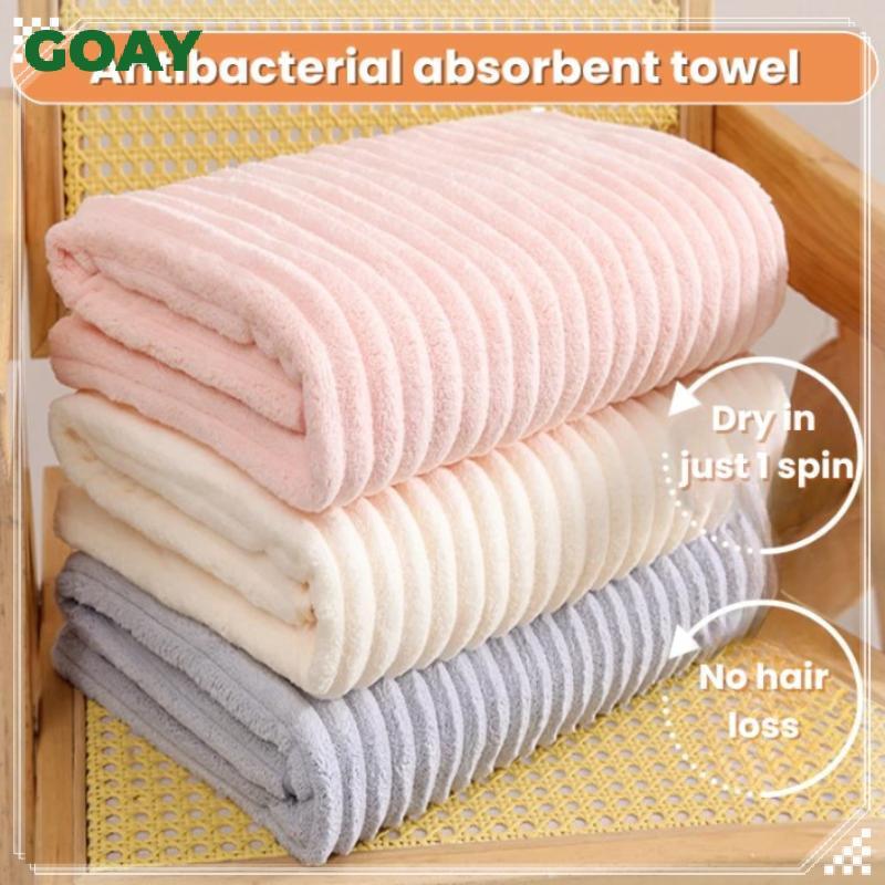 GOAY Khăn tắm sợi nhỏ cao cấp 4 màu Qui Dry Khăn tắm mềm thấm hút Quà tặng VN
