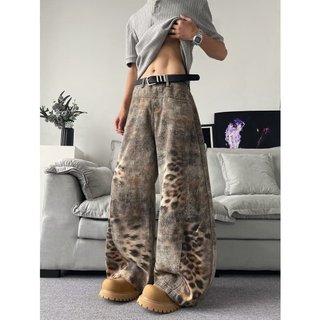 Quần Jeans Nam Họa Tiết Da Báo Chất Lượng Cao Phù Hợp Mọi Vóc Dáng