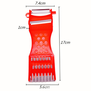 Dingsheng Máy Cắt Rau Đa Năng Cán Dao Xay Hộ Gia Đình Rau Củ Dưa Gọt Lột Dao Lột Dụng Cụ Tiện Dụng WTWN