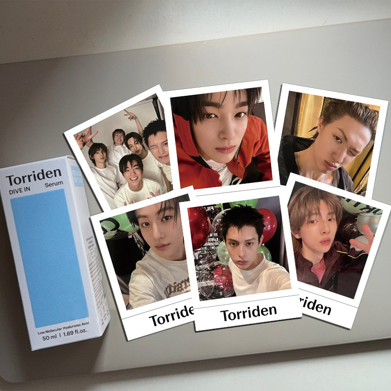 HK1 6 Cái / bộ CORTIS x Torriden LOMO Card MARTIN KEONHO Bưu Thiếp Bộ Sưu Tập Ngôi Sao Ngoại Vi KH1