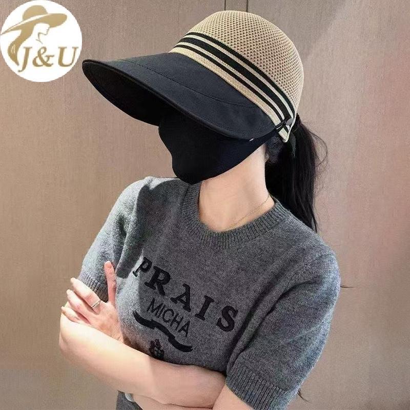 JU Nữ Ngoài Trời Mũ Ngư Dân Mùa Hè Nhẹ Thoáng Khí Chống Nắng Mũ Rộng Vành Cho Kỳ Nghỉ VN