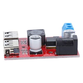 Bộ chuyển đổi bước xuống YSANH 3A, Bộ sạc bộ điều khiển USB kép đầu vào 6V-40V, Mô-đun cung cấp ống thoát nước thiết kế nhỏ gọn bền bỉ cho các thiết bị di động