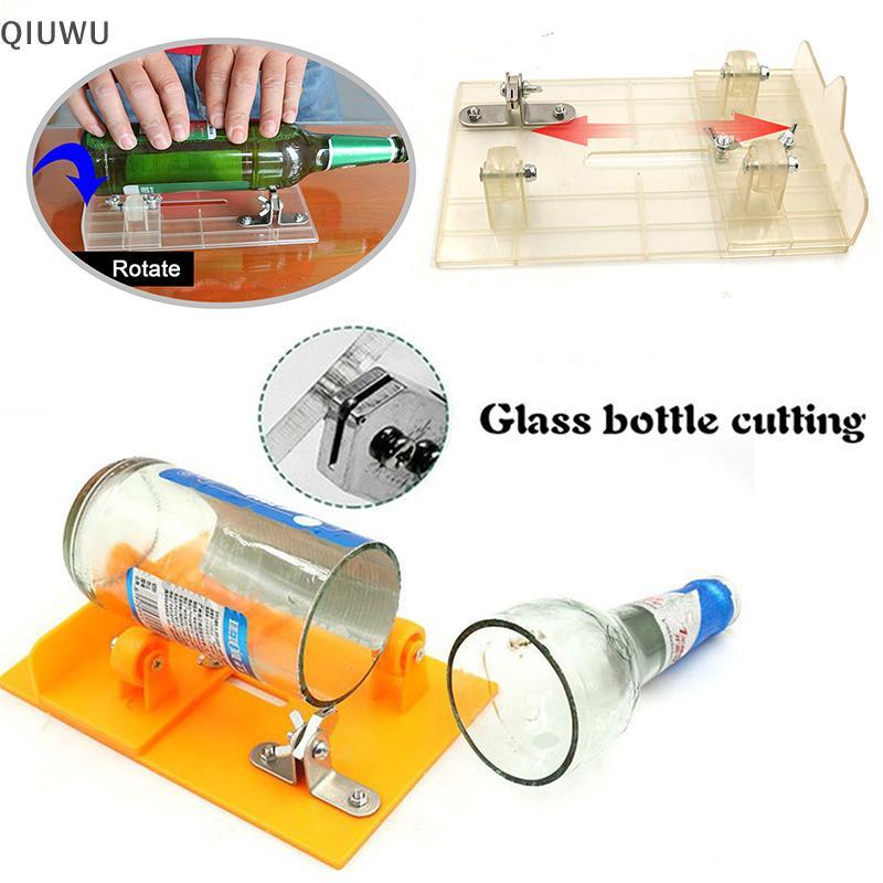 QIUWU Máy cắt chai thủy tinh đa chức năng Thủ công Tái chế Máy cắt dụng cụ DIY.