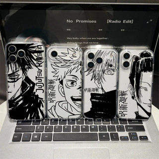 Anime Jujutsu Kaisen Gojo Satoru Ryomen Sukuna Dành Cho Xiaomi Mi POCO X7 Pro F7 X6 X5 M7 F5 X3 NFC X4 GT 15T Pro Trong Suốt Mềm 3D Sang Trọng Chống Sốc Nóng Thời Trang Vỏ Điện Thoại