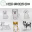 PUSKY Clear Puppy Hair Memorial Keepsake Capsule Pet 's Dog Fur Container DIY Mặt dây chuyền Móc khóa Trang trí Pet Lovers Home Display Quà tặng VN