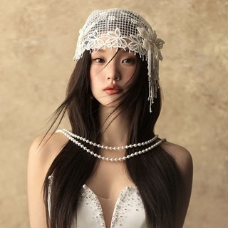 1 chiếc phụ kiện tóc rỗng hoa mới mỏng, thoáng khí và cá tính