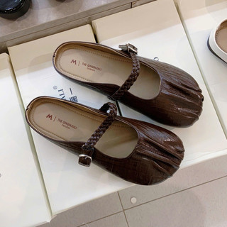 Sục Mũi Trong Nhăn Quai Bím Hàng Nhập QC Fullbox/Mieo Shoes D3188 D3189