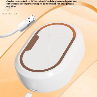 [hatheaven] Máy làm sạch siêu âm 3 chế độ hẹn giờ 360° Tần suất cao cho du lịch tại nhà đẹp