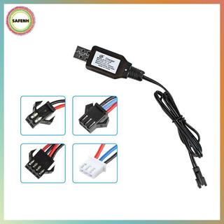 Bộ sạc pin Li-ion SAFENH 7.4V cho đồ chơi RC điện Thuyền ô tô có sạc USB VN