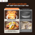 Nồi Kho Hầm Chậm BEAR 3L, Nồi Nấu Chậm Lòng Gốm Tử Sa Nguyên Khoáng Đa Năng Kho Hầm Ninh Nấu Soup Nấu Chè ESP-305LP — ảnh 7