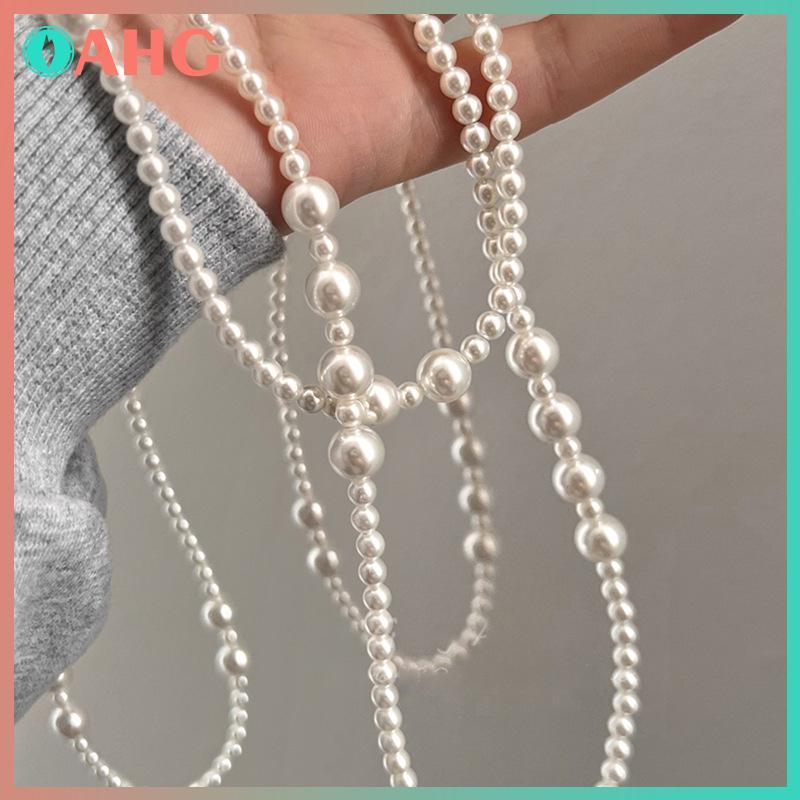 Vòng cổ ngọc trai nhiều lớp ngọt ngào cho nữ - Phù hợp làm quà tặng tiệc cưới và trang sức thanh lịch