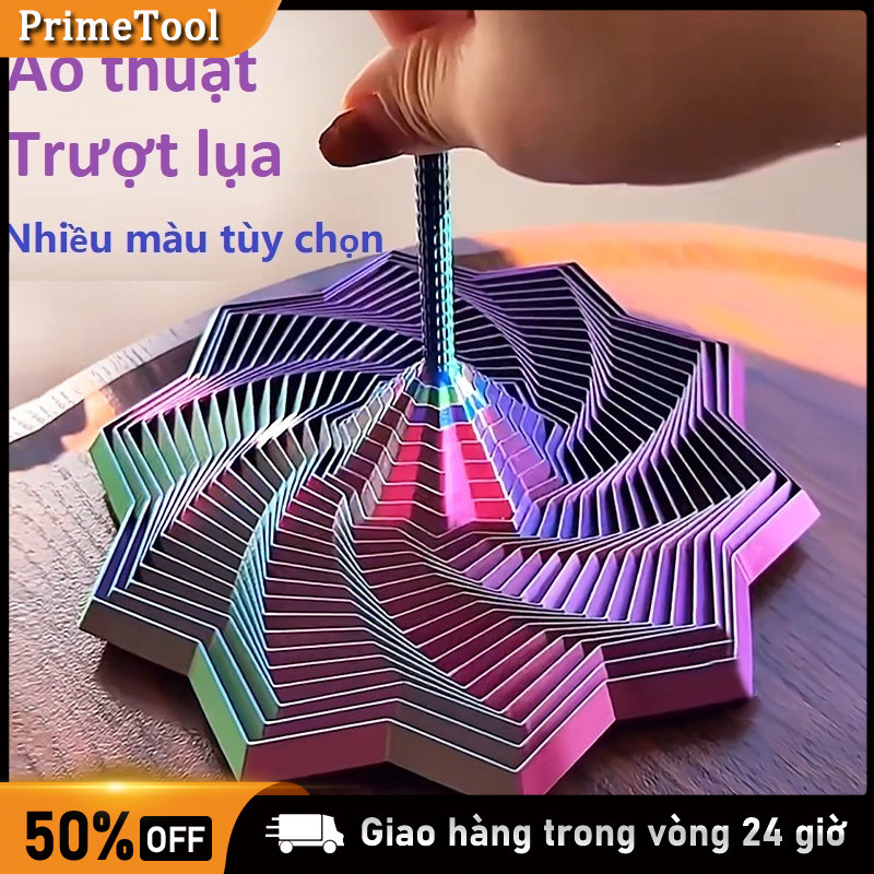 Đồ Chơi Xoắn Ốc Cảm Ứng in 3D, Đồ chơi in 3D, Đồ chơi Fidget / Giải nén, Xoắn ốc, Mở rộng / Xoáy
