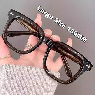Kính râm unisex gọng dày 160mm cỡ lớn, chống tia cực tím