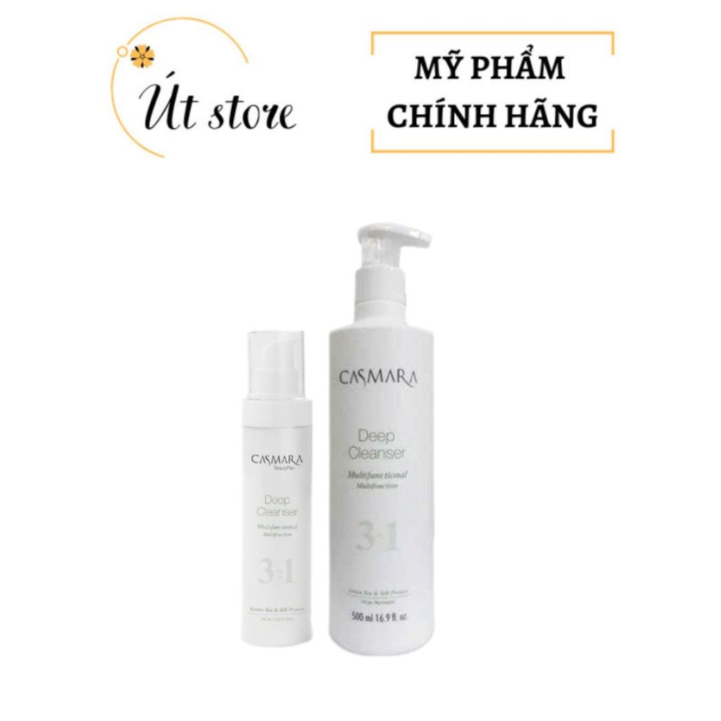 Sữa rửa mặt làm sạch da chuyên sâu CASMARA 3in1 Deep Cleanser 150ML/500ML - ÚT STORE