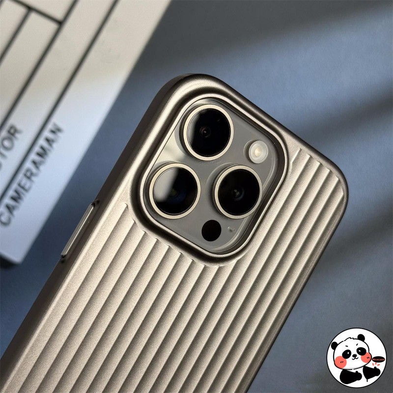Ốp Điện Thoại Sóng 3D Đơn Giản Cho iPhone 17 Air 16E 16 15 14 Plus 13 Pro Max 17ProMax 16ProMax Vỏ Sang Trọng Vỏ Cứng Kinh Doanh Dễ Thương